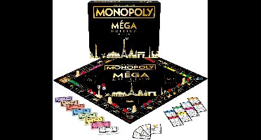 MONOPOLY Mega Paris - Bordspel - WINNENDE ZETTEN - Vanaf 8 jaar