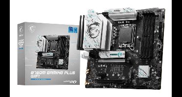MSI B760M GAMING PLUS WIFI moederbord Intel B760 LGA 1700 micro ATX