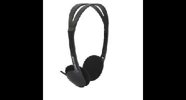 Esperanza EH119 hoofdtelefoon/headset Hoofdtelefoons Bedraad Hoofdband Muziek Zwart