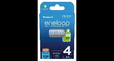 Oplaadbare batterijen PANASONIC ENELOOP AA 2000 mAh 4 szt (BK-3MCDE/4CP)