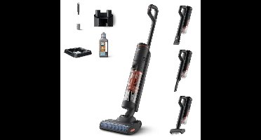 Philips 6000 series XW6264/11 steelstofzuiger & elektrische bezem Batterij/Accu Droog en nat Cyclonisch Zakloos Grijs