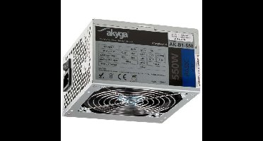 Akyga AK-B1-550 power supply unit 550 W 20+4 pin ATX ATX Grijs