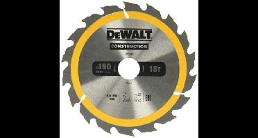 DEWALT PIŁA TARCZOWA 190x30mmx40z (levertijd 8 werkdagen)
