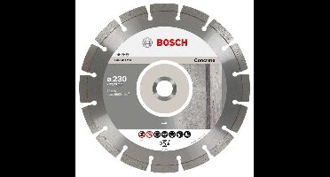 BOSCH TARCZA DIAMENTOWA* 125x22 SEGMENTOWA CONCRETE (levertijd 8 werkdagen)