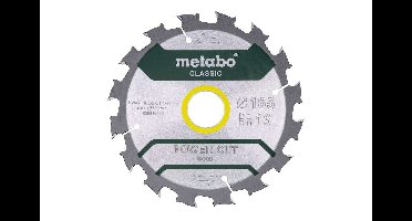 METABO PIŁA TARCZOWA HW/CT 165x30x16z POWER CUT WOOD CLASSIC (levertijd 8 werkdagen)
