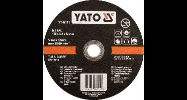 YATO TARCZA DO METALU 230*2,0*22 5927 (levertijd 8 werkdagen)