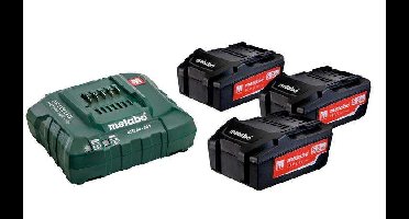 METABO AKUMULATOR 18V 5,2Ah x3 +ŁADOW. ASC 30-36 V ... (levertijd 8 werkdagen)