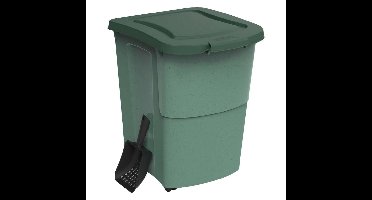 Rotho MyPet Food Container + Schep 38L Groen