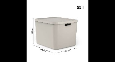 Rotho Albula Multibox 55L Cappuccino