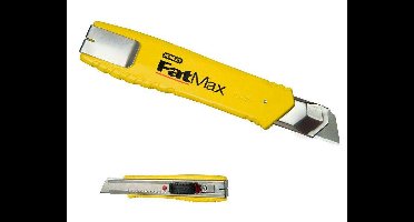 STANLEY NOŻYK 18mm OSTRZE ŁAMANE FATMAX(W EKSPOZYTORZE PO 12szt.) (levertijd 8 werkdagen)