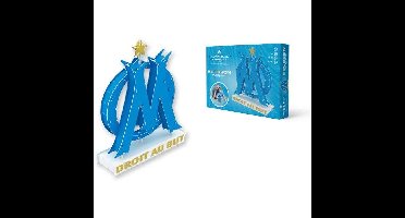 3D-puzzel - MEGABLEU - Olympique de Marseille-embleem - 40 stukjes - Vanaf 7 jaar