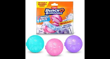 Waterbommen - ZURU - 3 herbruikbare waterballonnen - Geschikt voor kinderen vanaf 4 jaar
