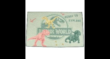 Leuk huis Jurassic World Dinosaur Tapijt 120x80 cm