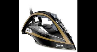 Tefal FV9865E0 strijkijzer Droog- & stoomstrijkijzer Durilium Autoclean strijkzool 3000 W Zwart, Goud