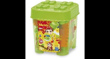 ECOIFFIER Abrick 1445 - Jungle Barrel 70 Stuks - Abrick - 18 maanden - Maximale combinaties