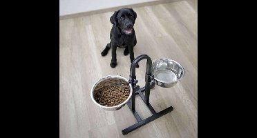 KERBL Reepvoeding met kommen voor honden - 2x2800ml