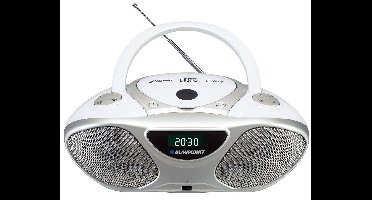 Blaupunkt BB14WH cd-speler cd-recorder Zilver, Wit