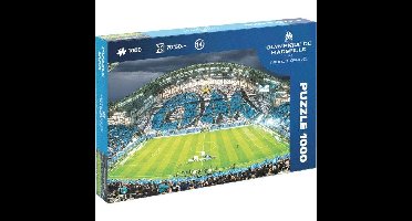 2D-puzzel - MEGABLEU - Olympique de Marseille - 1000 stukjes - Vanaf 14 jaar