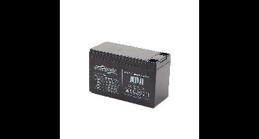 Gembird BAT-12V7AH Gel accu, universeel 12V/7AH