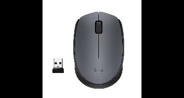 Logitech M170 Grey-K muis Kantoor Ambidextrous RF Draadloos Optisch 1000 DPI