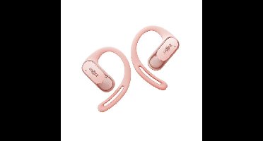 SHOKZ OpenFit Air Headset Draadloos oorhaak Gesprekken/Muziek/Sport/Elke dag Bluetooth Roze