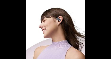 SHOKZ OpenFit Air Headset Draadloos oorhaak Gesprekken/Muziek/Sport/Elke dag Bluetooth Zwart