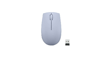 Lenovo 300 Wireless Compact Maus Kabellos Optisch Blau 3 Tasten 1000 dpi muis Ambidextrous RF Draadloos