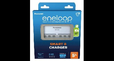 Batterij-oplader PANASONIC Eneloop Smart 8 BQ-CC63 (BQ-CC63E ERP)