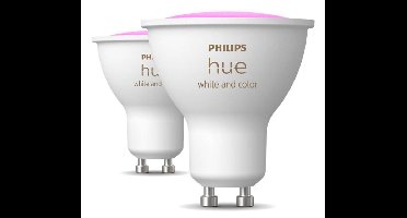 Philips Hue White and Color ambiance GU10 Slimme spotverlichting 4,2 W