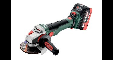 METABO SZLIFIERKA KĄT.125 WVB 18 LTX BL 15-125 QUICK 2x5,5Ah LiHD METABOX (levertijd 8 werkdagen)