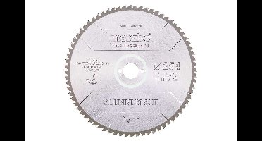 METABO PIŁA TARCZOWA FZ/TZ 254x30x72z ALUMINIUM CUT PROFESSIONAL (levertijd 8 werkdagen)