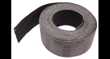 Schuurlinnen grof Master K50 rol 5 meter Zwart