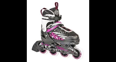 Hudora Inline Skates 29-32 Zwart/Roze
