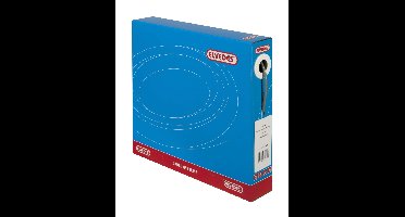 Rem buitenkabel Elvedes met teflon voering ø5,0mm / 30 meter - grijs (30 meter in doos)