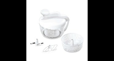 Metaltex Kitchen Helpers Topedo Slacentrifuge Wit/Transparant