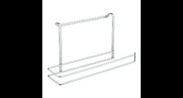 Metaltex Galileo Keukenpapierhouder 34x18x10 cm Zilver