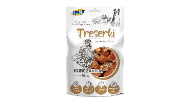 HILTON Treats with chicken - traktatie voor hond - 80g