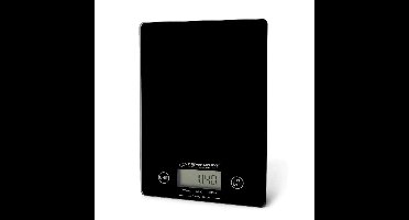 Esperanza EKS002K Elektronische keukenweegschaal Zwart Tafelblad Rechthoek