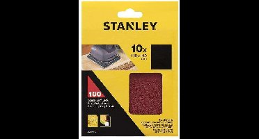 STANLEY PAPIER ŚCIERNY 115x140mm P100 /10szt %%% (levertijd 8 werkdagen)
