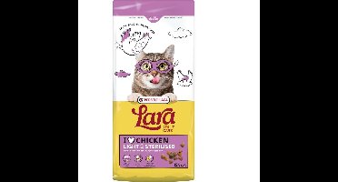 VERSELE-LAGA Lara Light & Sterilized Chicken - droog kattenvoer - 12,5kg