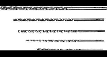 YATO WIERTŁO DO METALU HSS kpl. 5szt./3-8mm/DŁUGIE (levertijd 8 werkdagen)