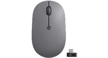 Lenovo Go muis Kantoor Ambidextrous RF Draadloos Optisch 2400 DPI