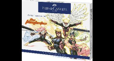 Faber Castell FC-167195 Tekenstift Faber-Castell Pitt Artist Pen Comic Illustratie Set
