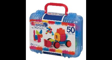 Bristle Blocks Koffer met 50 Stuks