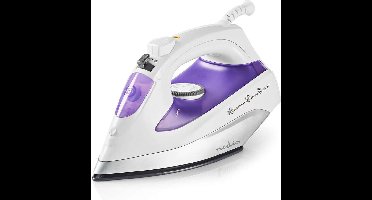 Nedis Stoomstrijkijzer - 2000 W - Stoomstoot - Keramiek - 0.3 l