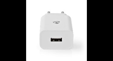 Nedis WCHAU242AWT Wandlader 2,4 A 1 Uitgang Usb-a Wit