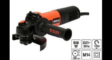 YATO SZLIFIERKA KĄTOWA 125mm 850W 82097 (levertijd 8 werkdagen)