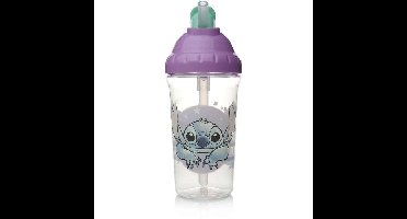 Rietjesbeker - THERMOBABY - 295 ml - Lekvrij - Lilo & Stitch
