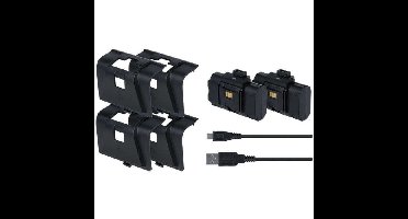 Play & Charge Kit voor controller - PDP - Xbox One en Series X|S - Zwart