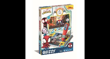 Clementoni - Quizzy - Spidey - Interactief spel met 200 quizzen + een elektronische pen - Vanaf 3 jaar